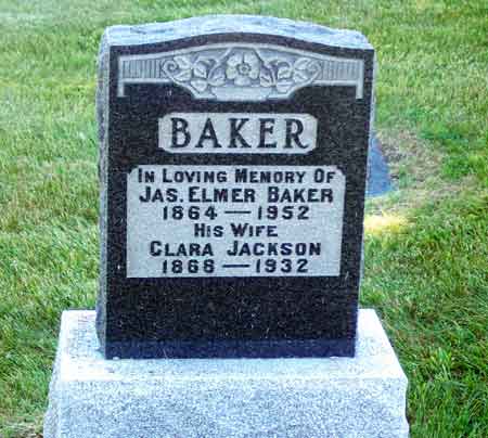 James Elmer Baker grave